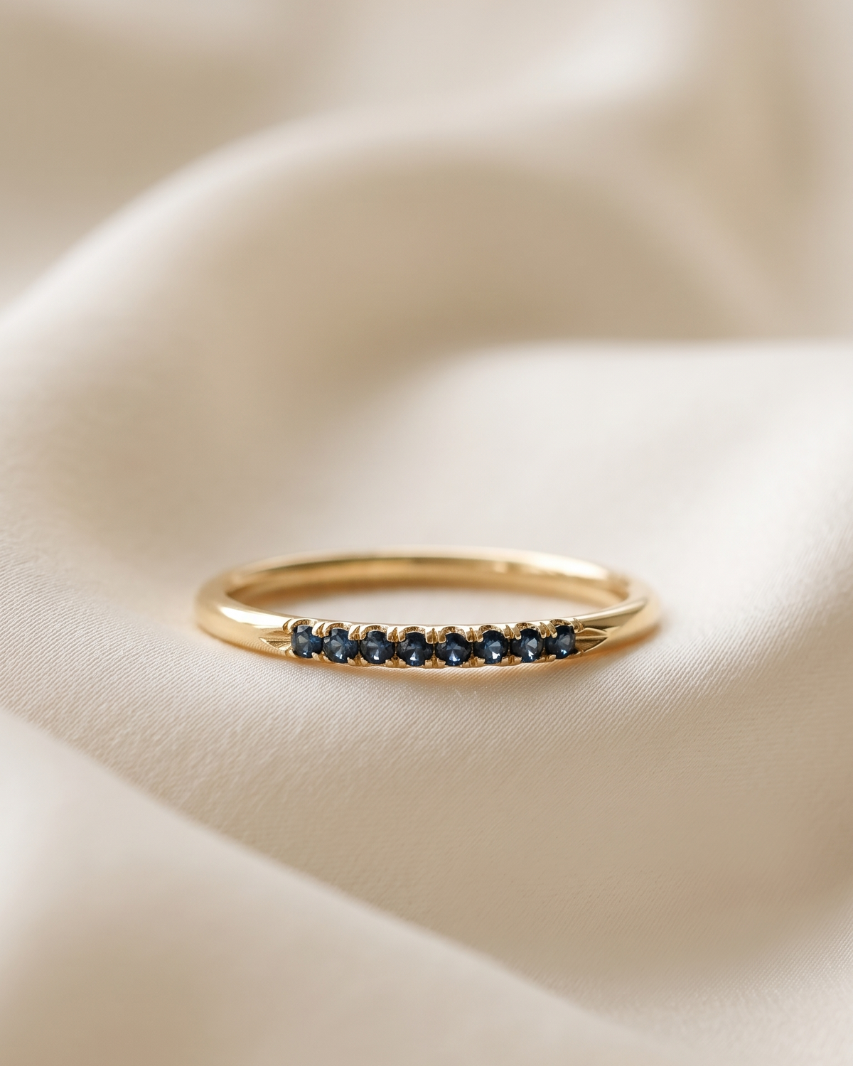 Kelly ring with Blue Topaz - London
