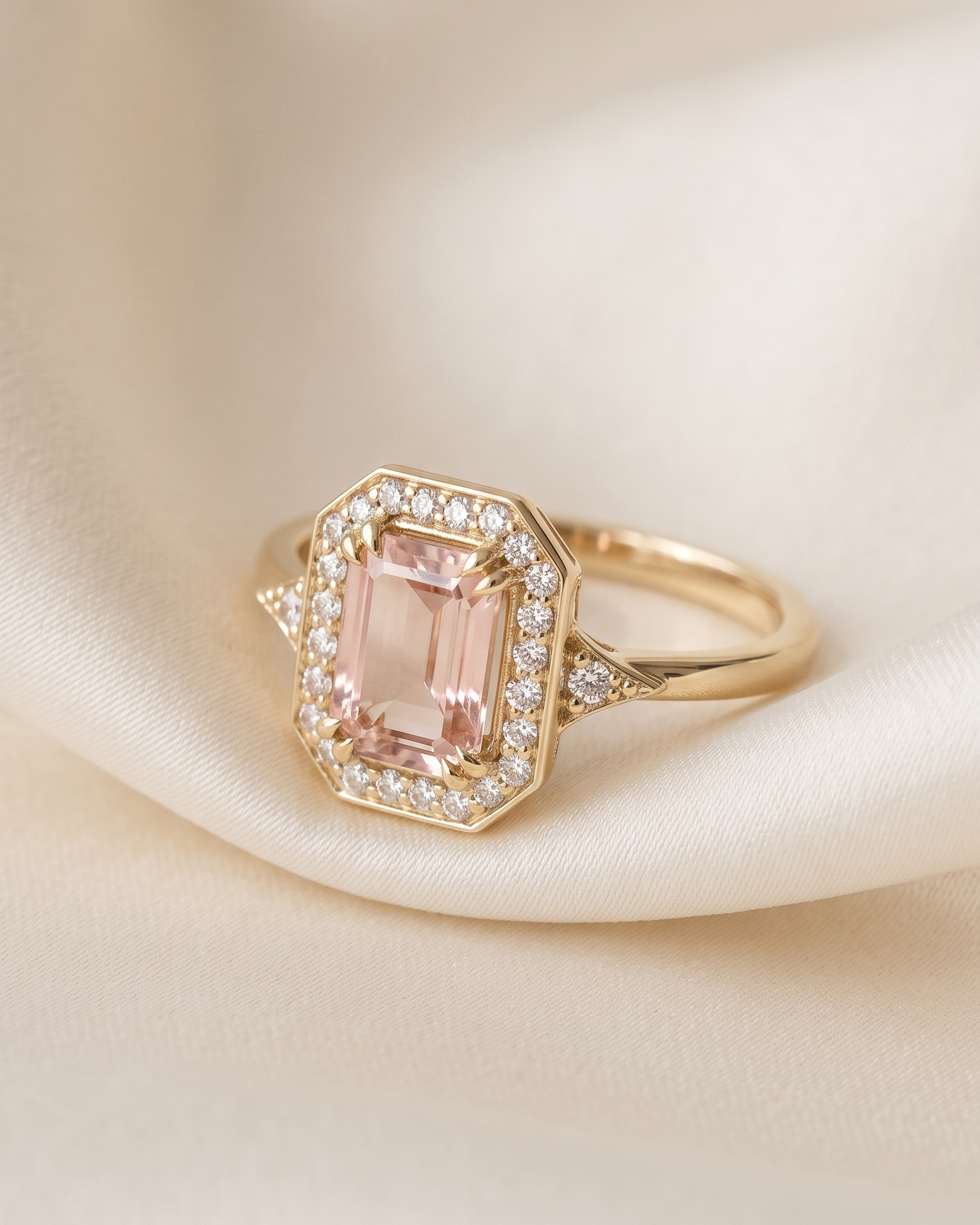 Katerina Ring With Morganite