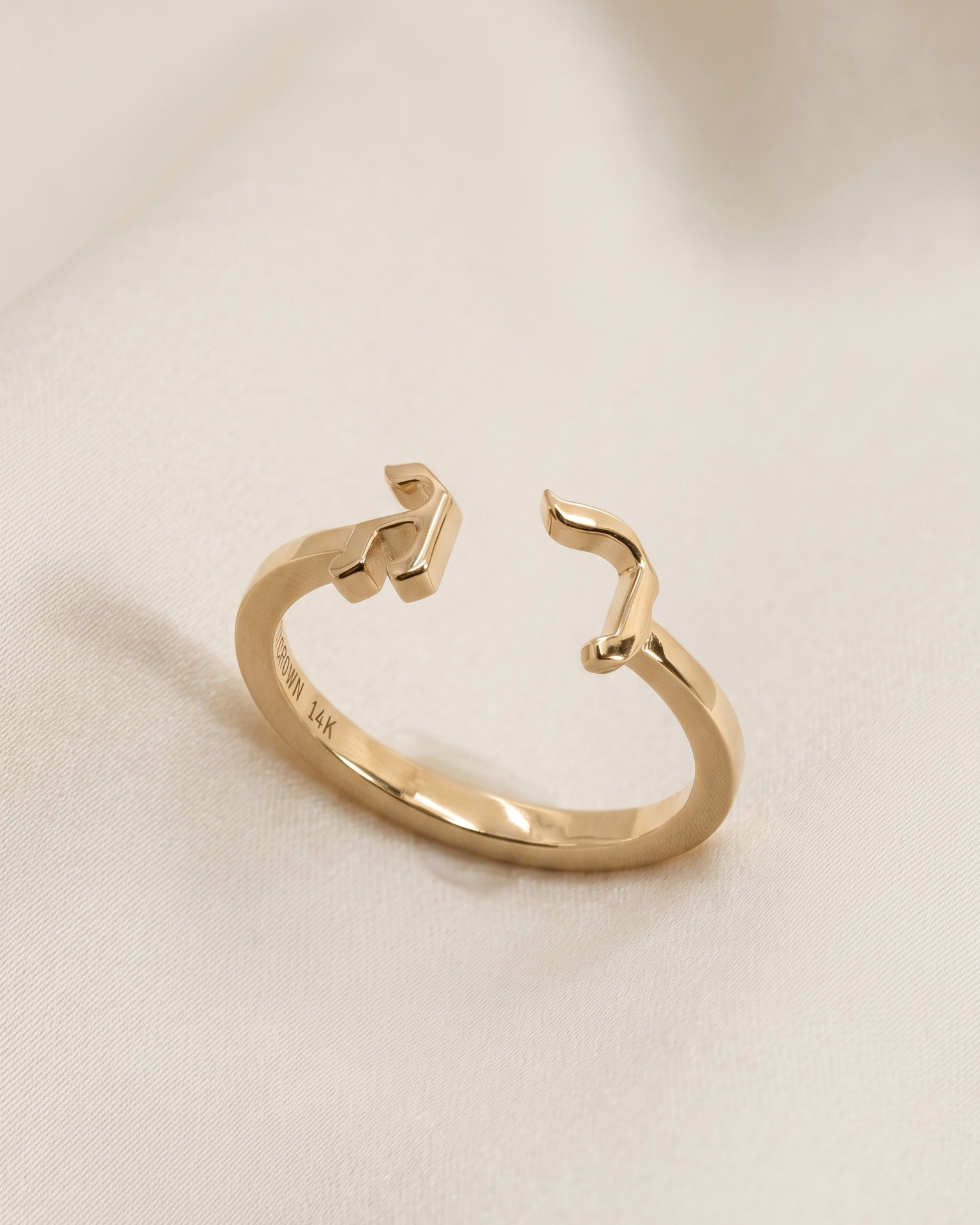 Open Ring Aleph-Bet