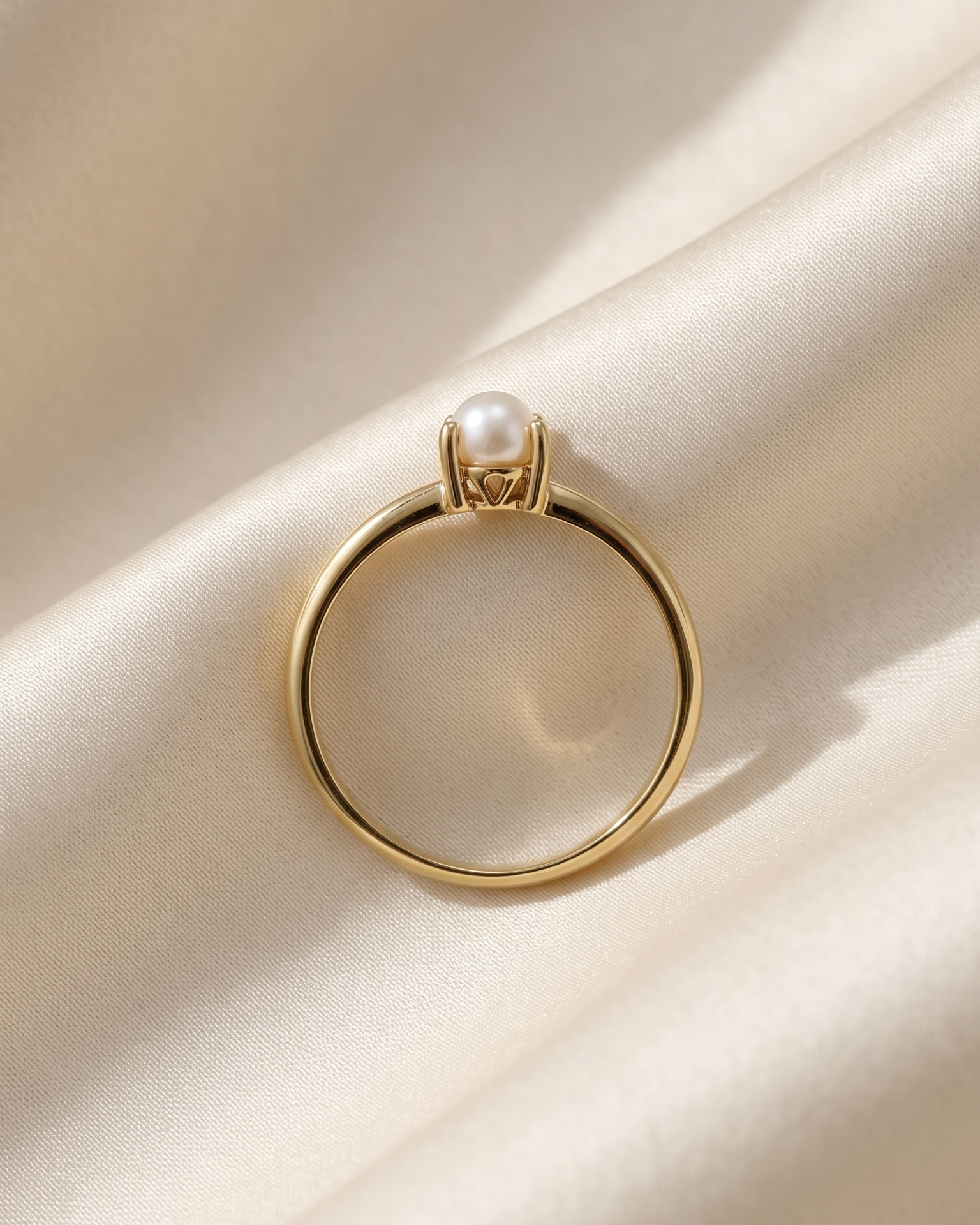 Kahlo Ring With Pearl
