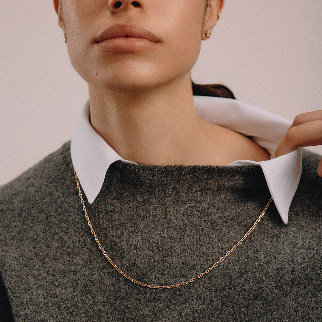 Maurizio gold necklace