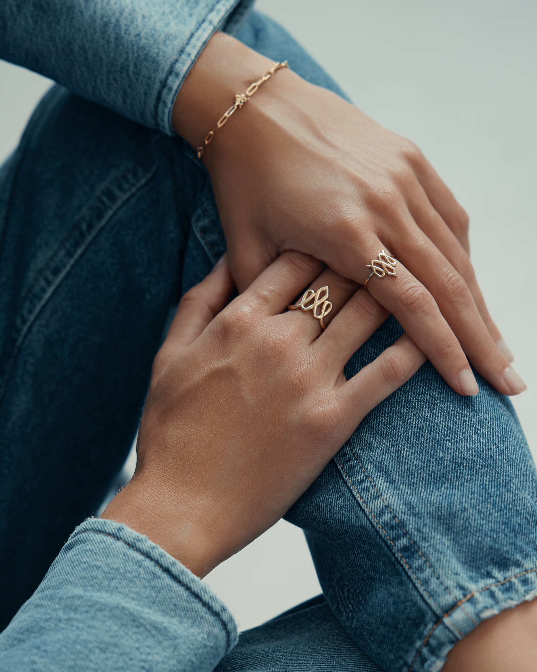 Small Crown Gold Ring