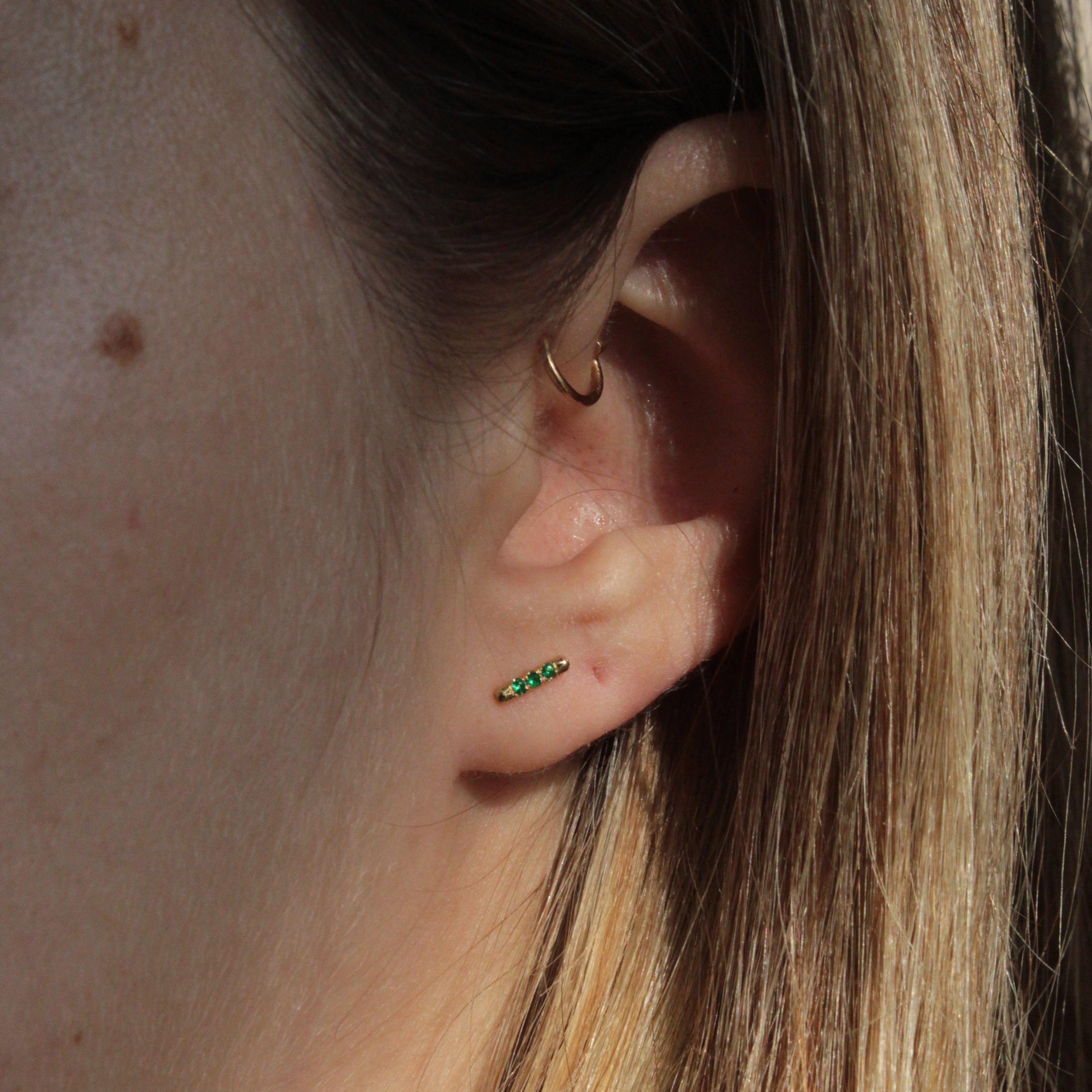 Valerie Earring Emerald