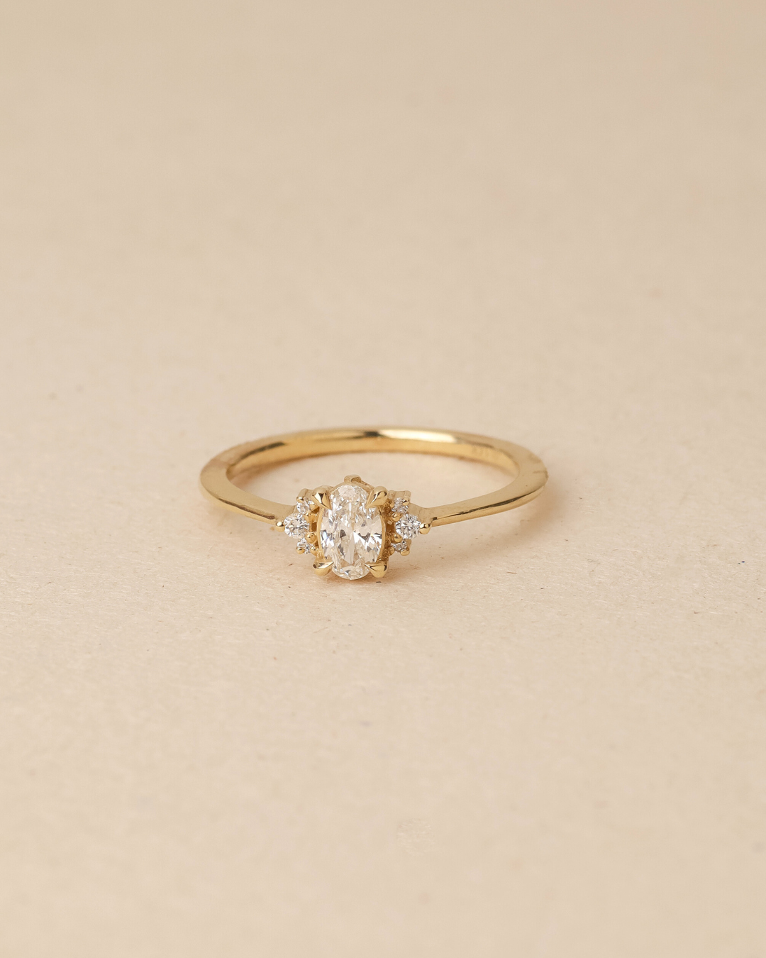 Ella Ring White Diamonds