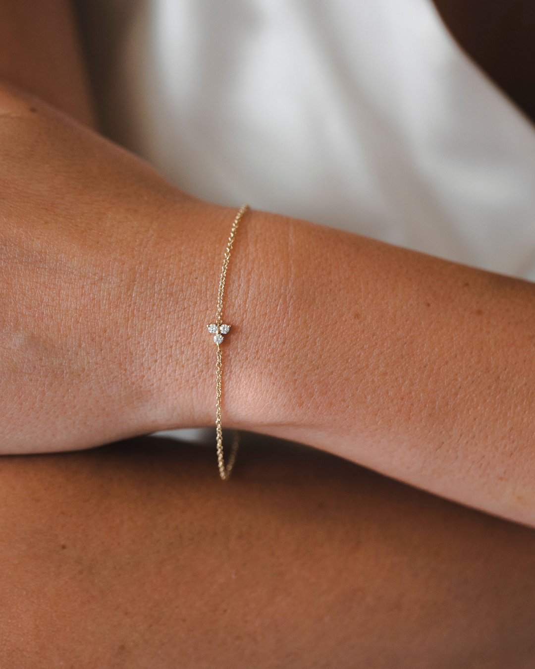 Grace Bracelet With White Diamonds
