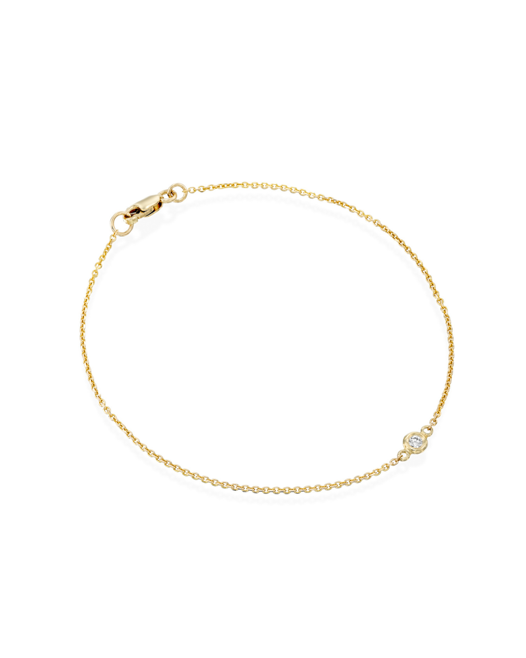 Alexix Gold Bracelet White Diamonds