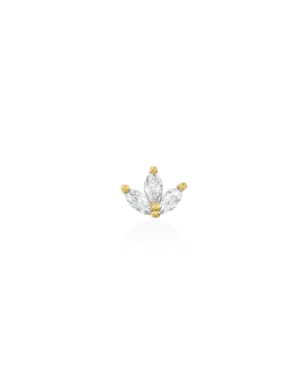 Mini Francoise Piercing White Diamonds
