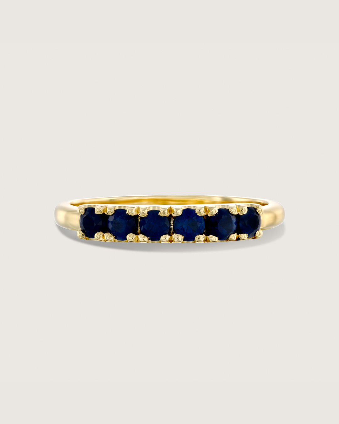 Medium Candy Gold Ring sapphire