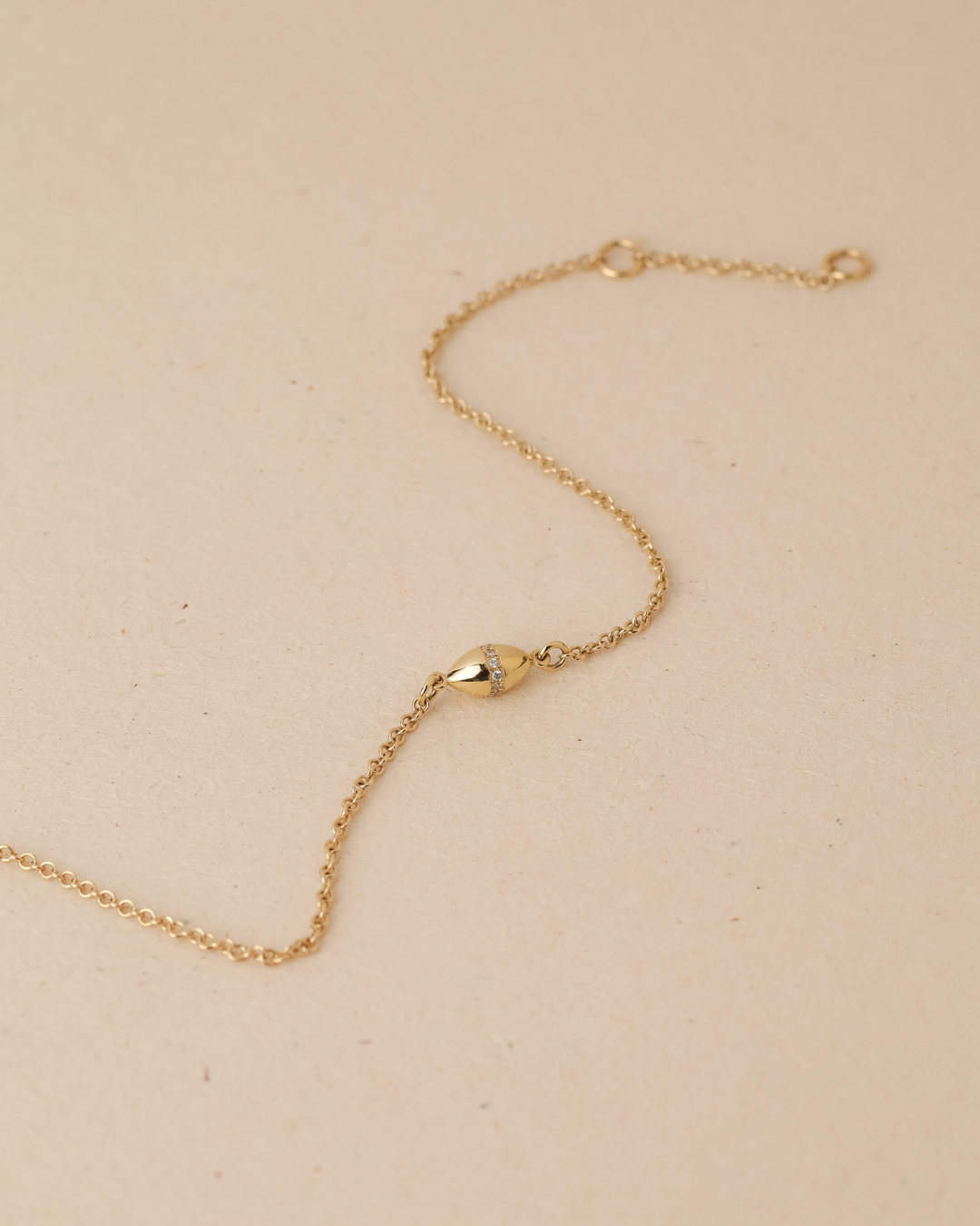 Coco Encrusted Bracelet White Diamonds