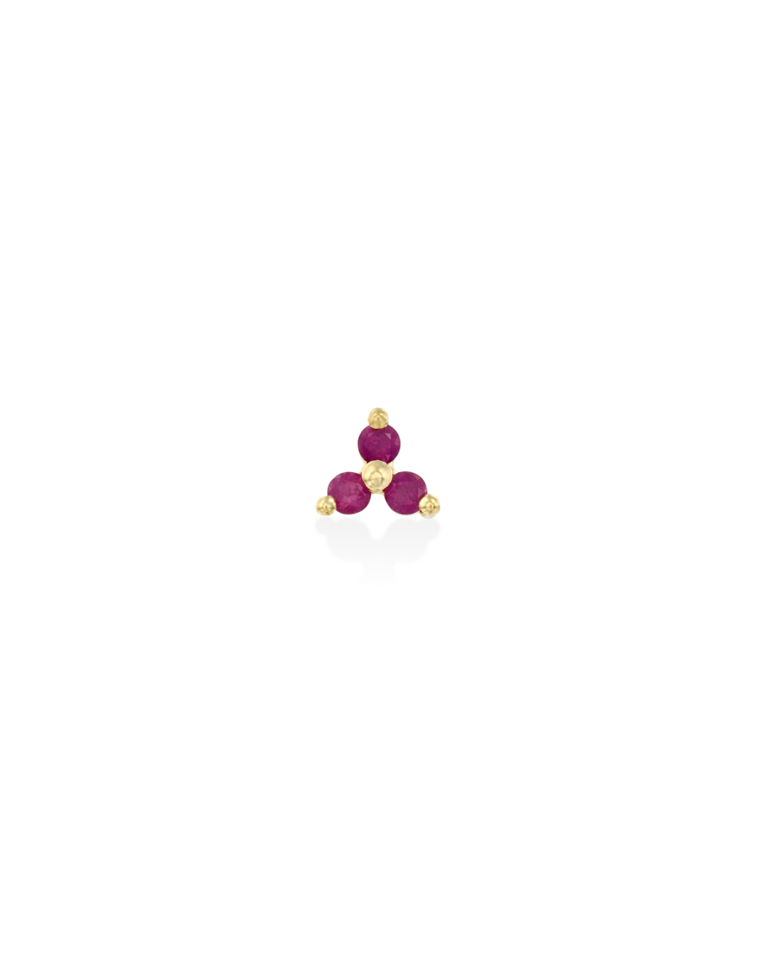 Mini Grace Earring With Ruby