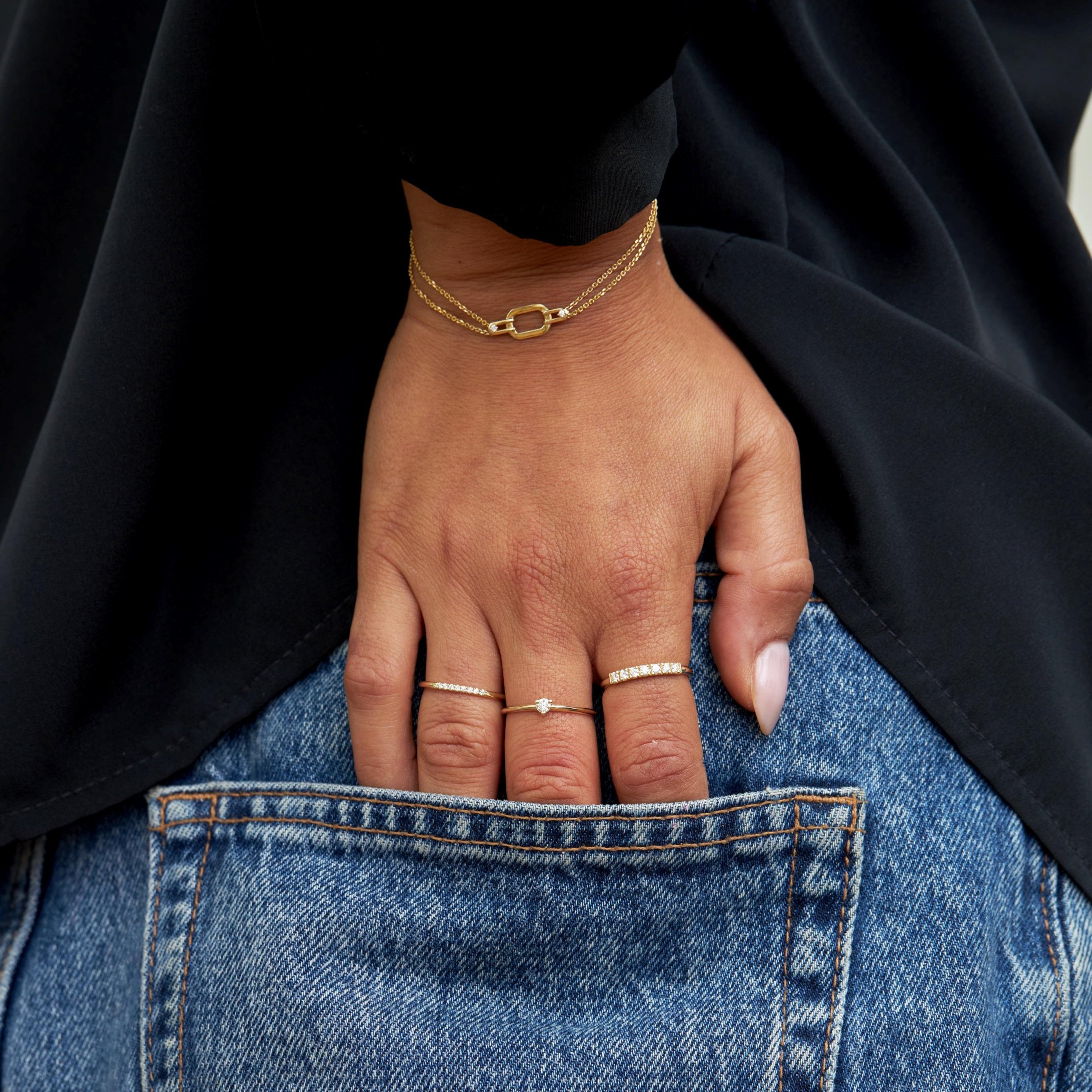 Kahlo Ring White Diamond