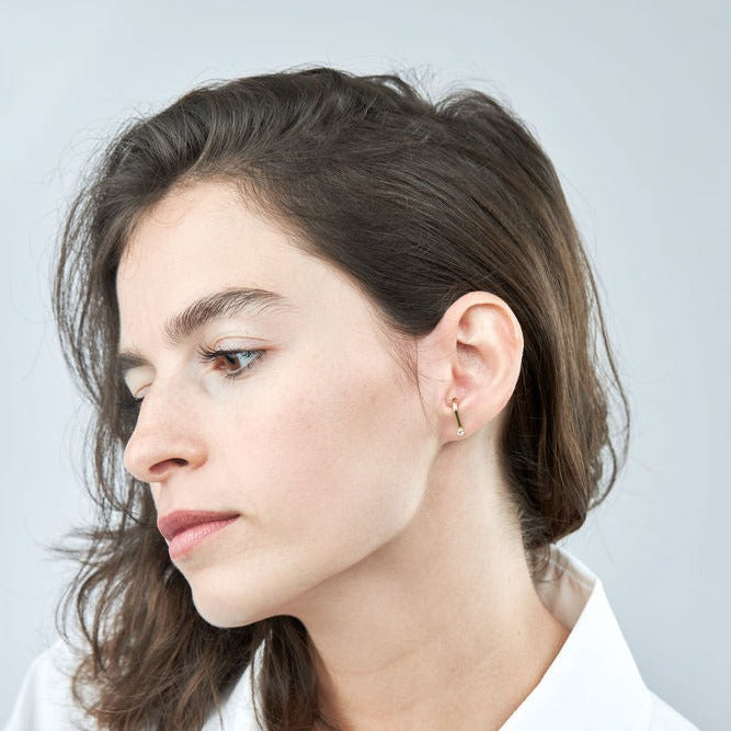 Earring 14 - White Diamond