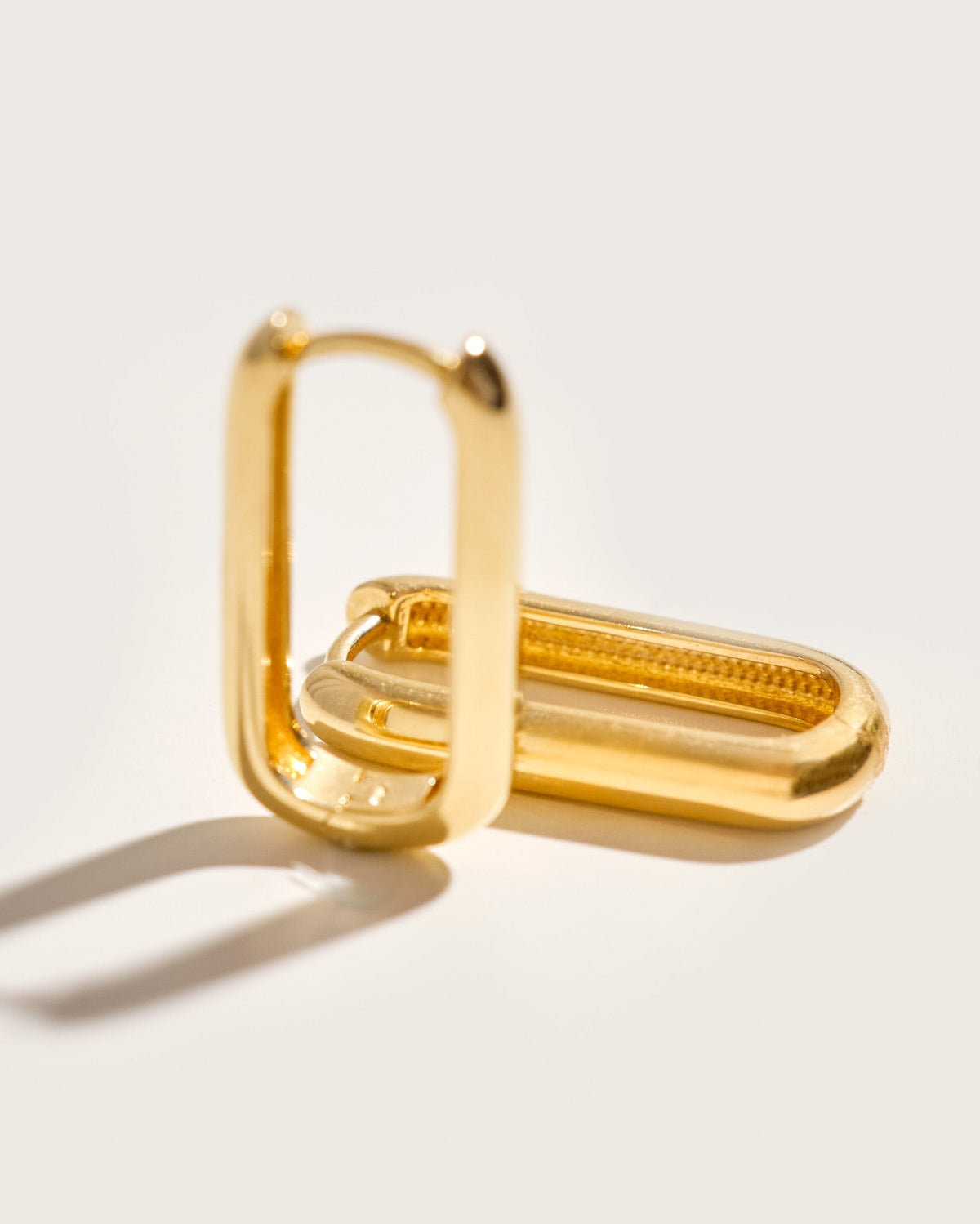 Ava gold hoop earring