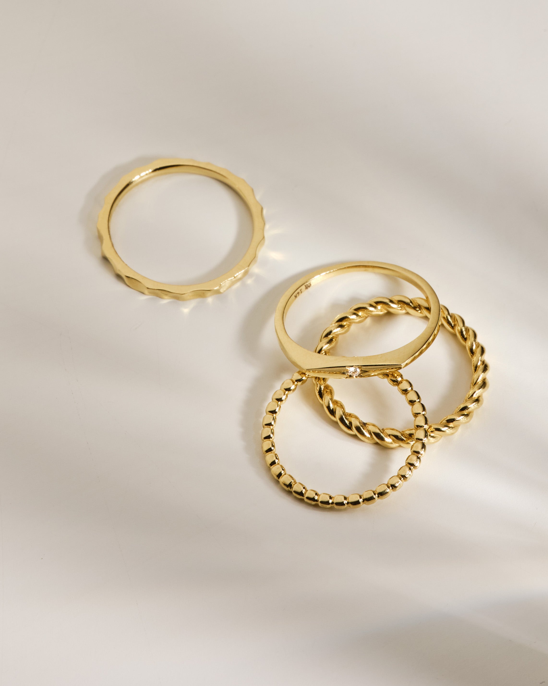 Braided Gold Ring