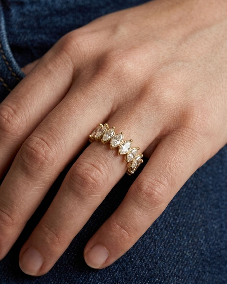 Via Marquise Ring