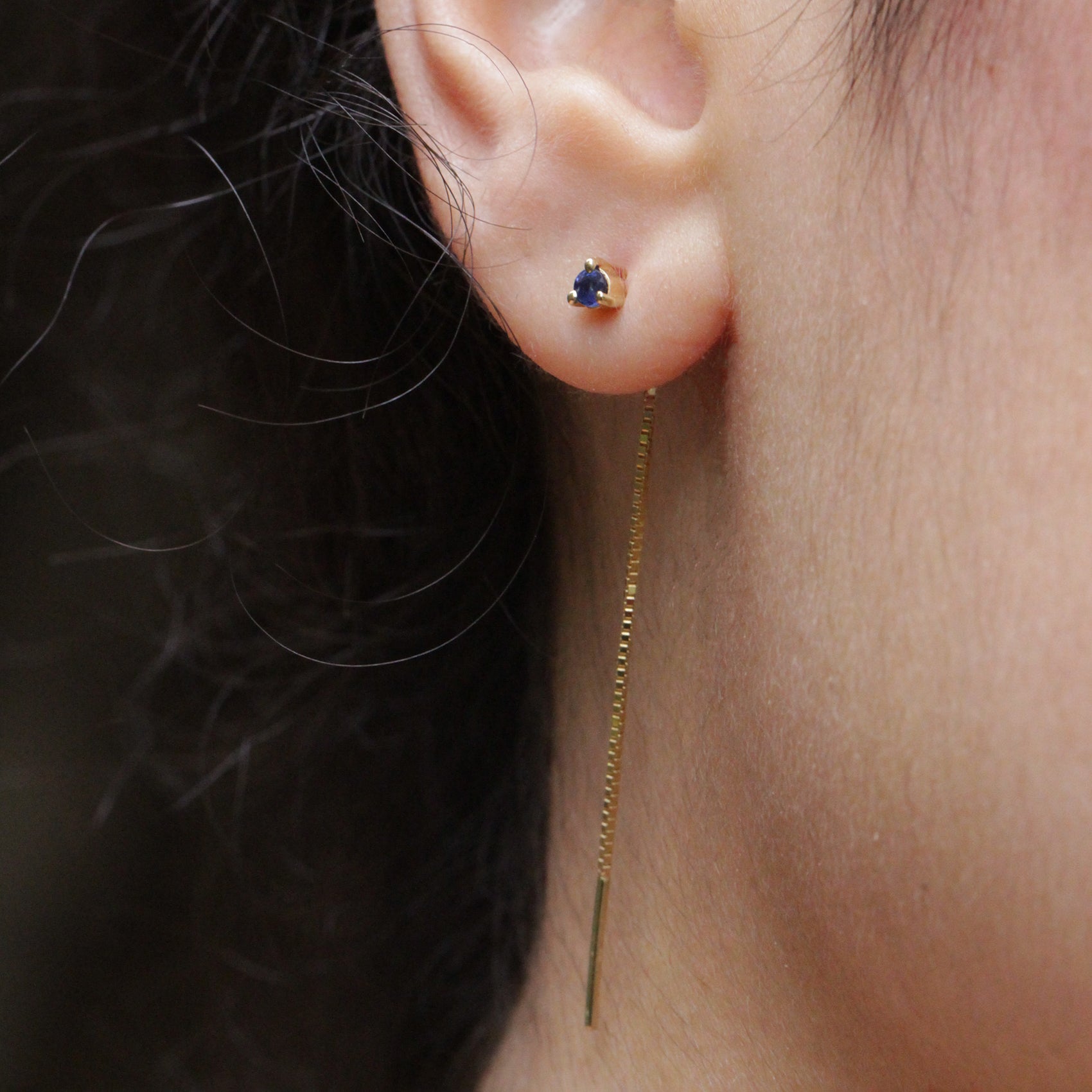 Noni Earring With Sapphire
