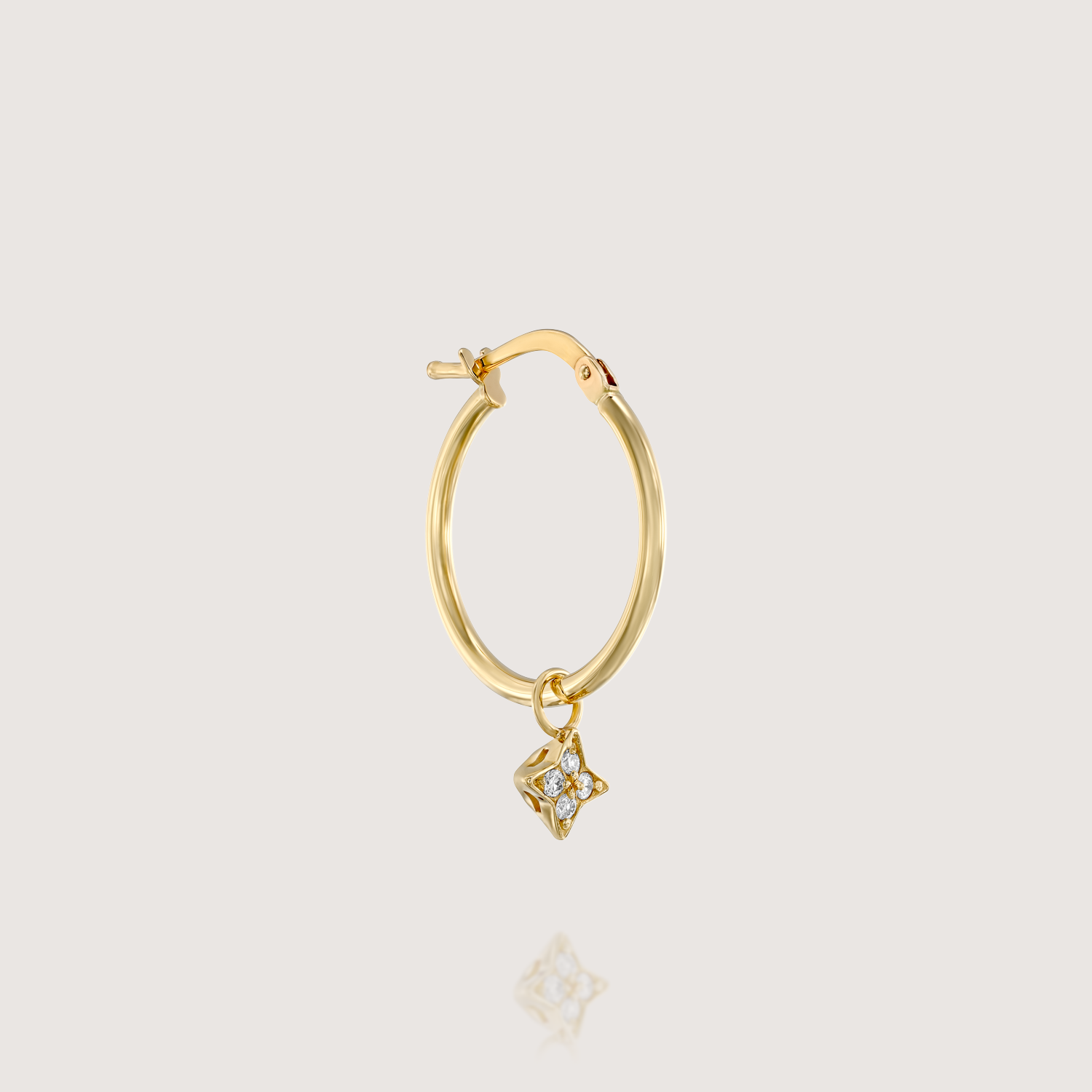 Hoop Venus Gold Earring