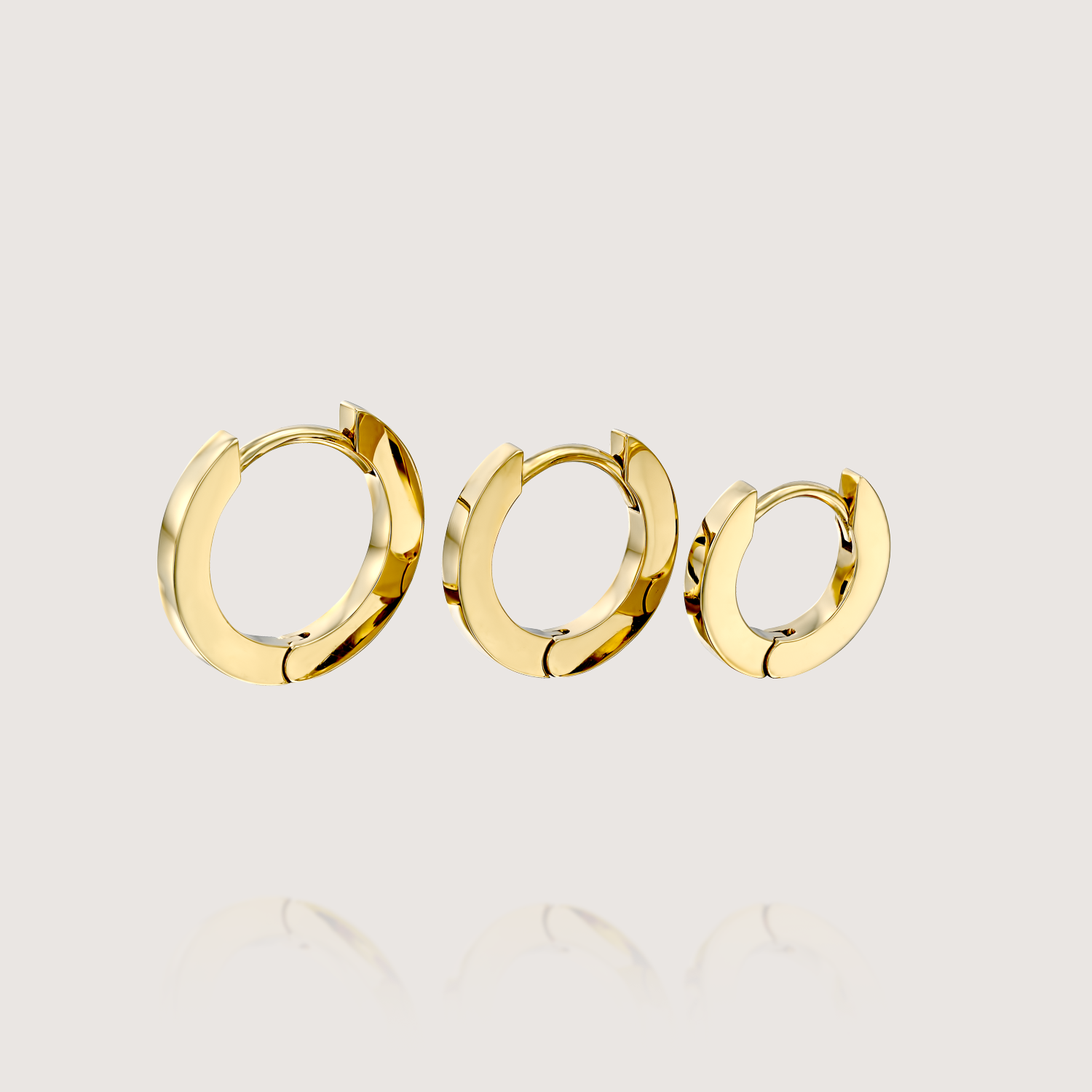 khloe Gold Hoop Earring