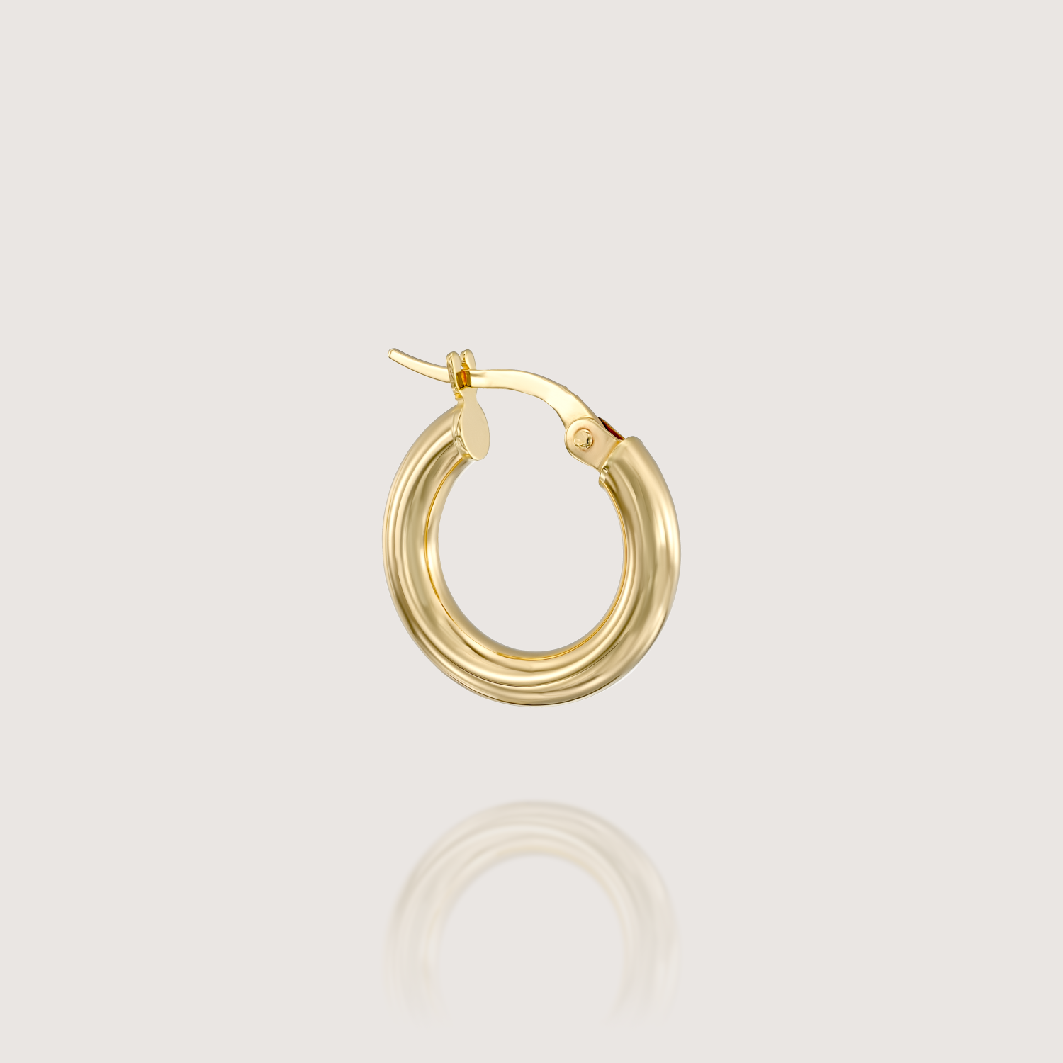 Brandy Gold Hoop Earring