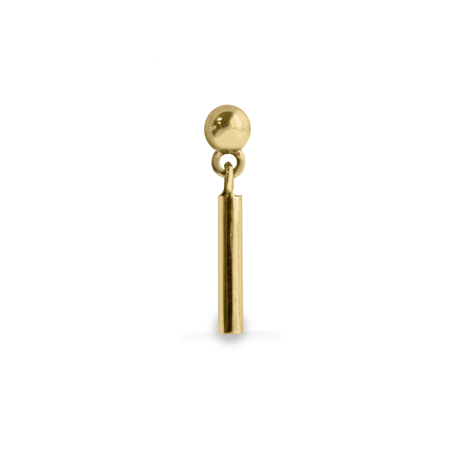 gold dangling earrings alicia