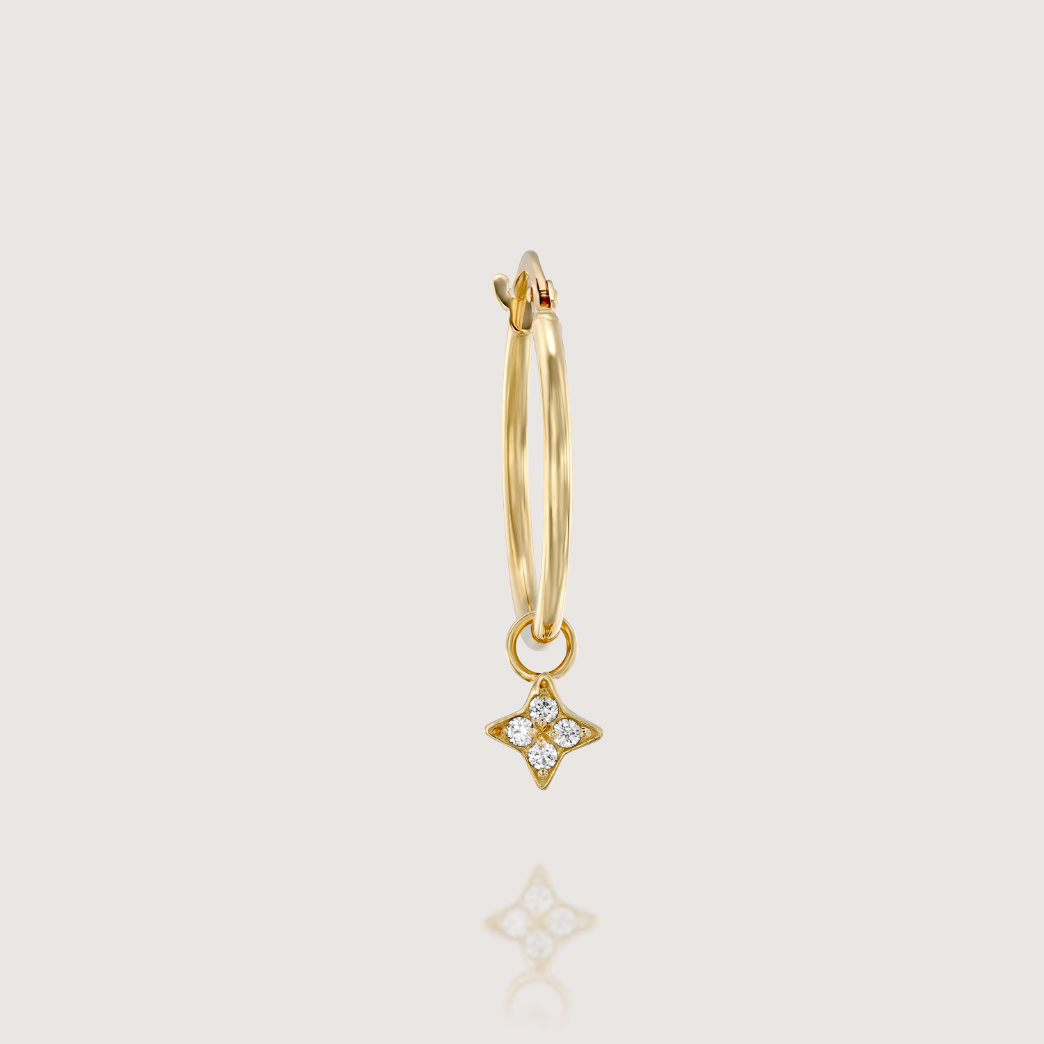 Hoop Venus Gold Earring