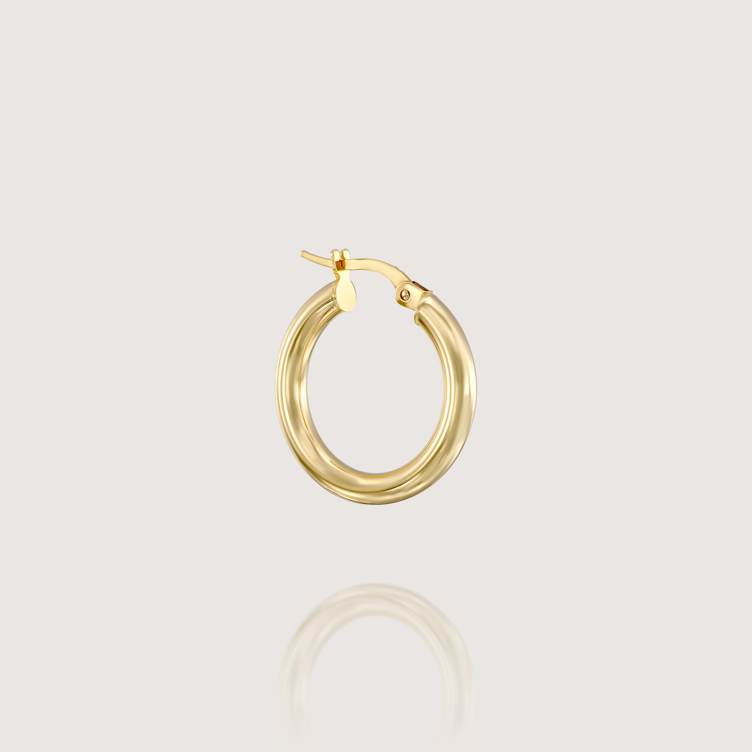 Brandy Gold Hoop Earring