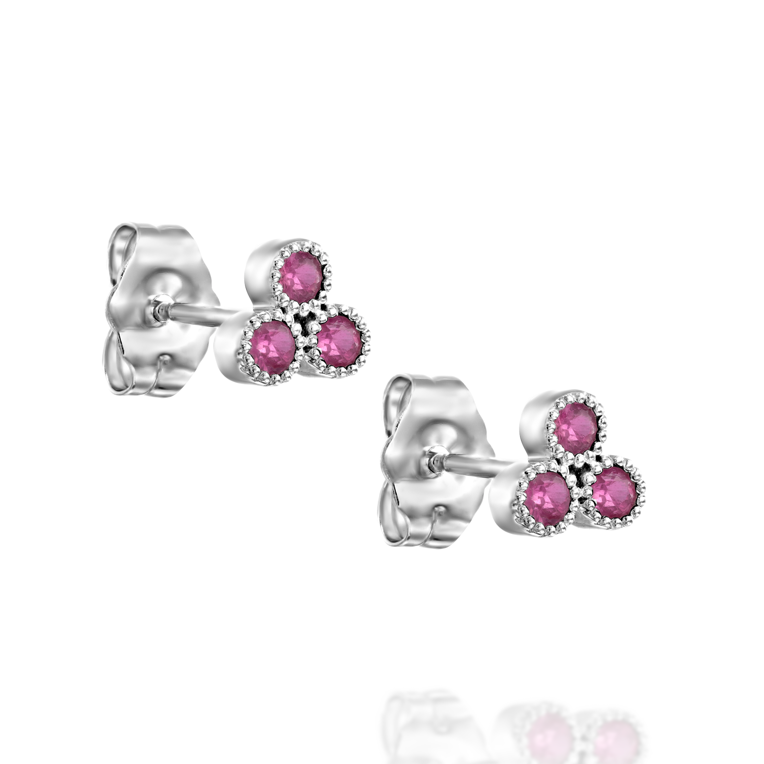 Henrietta Ruby Earring