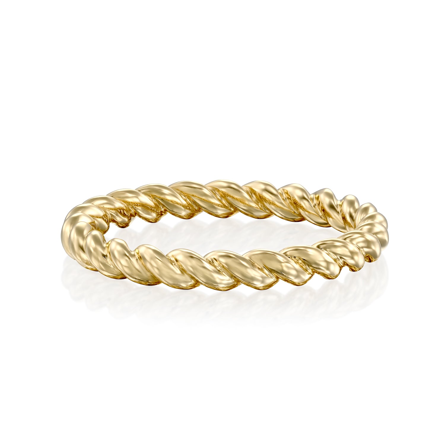 Rope Gold Ring