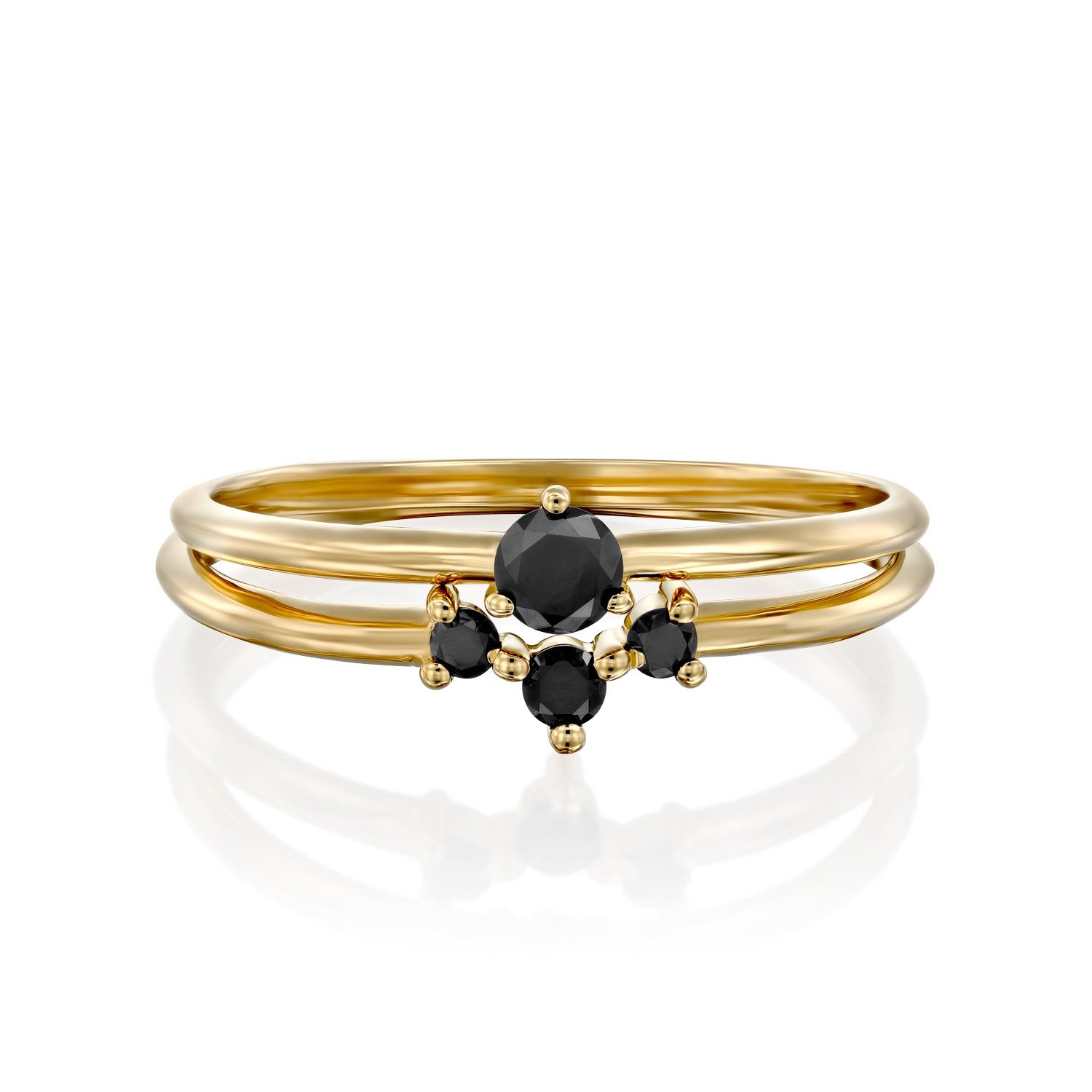 Kahlo Ring Black Diamond