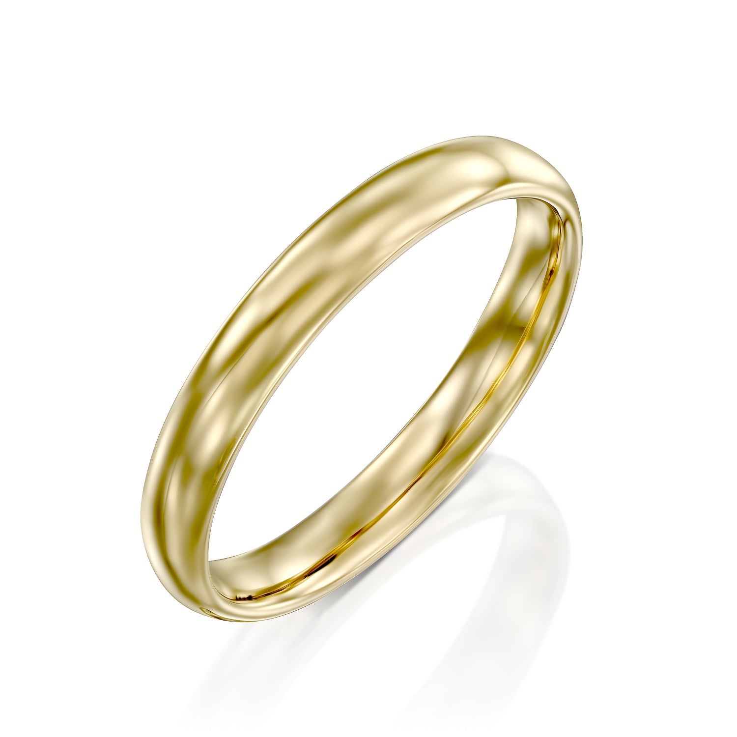 Jessie Gold Wedding Band - 3mm