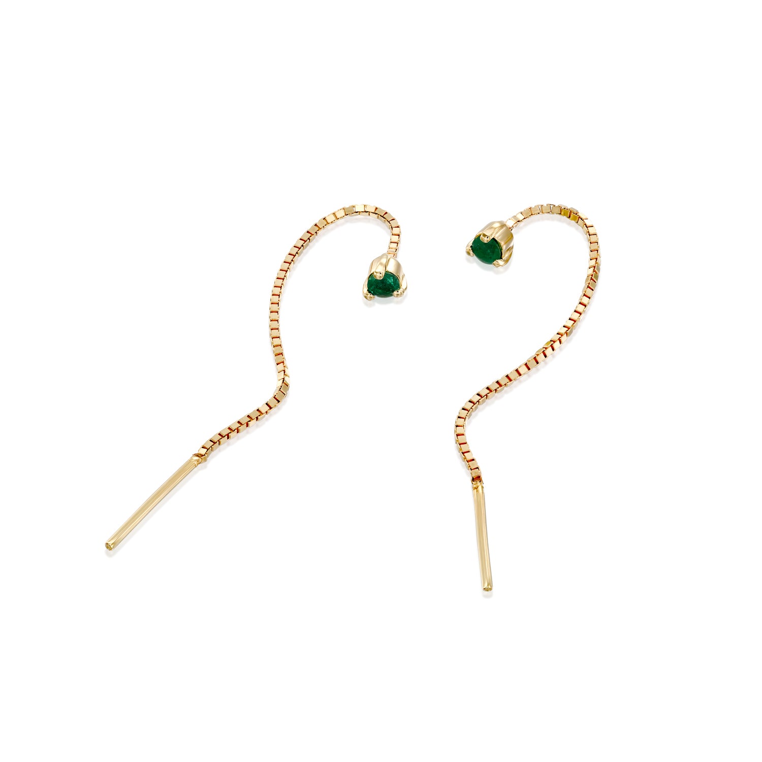 Noni Earring With Emerald