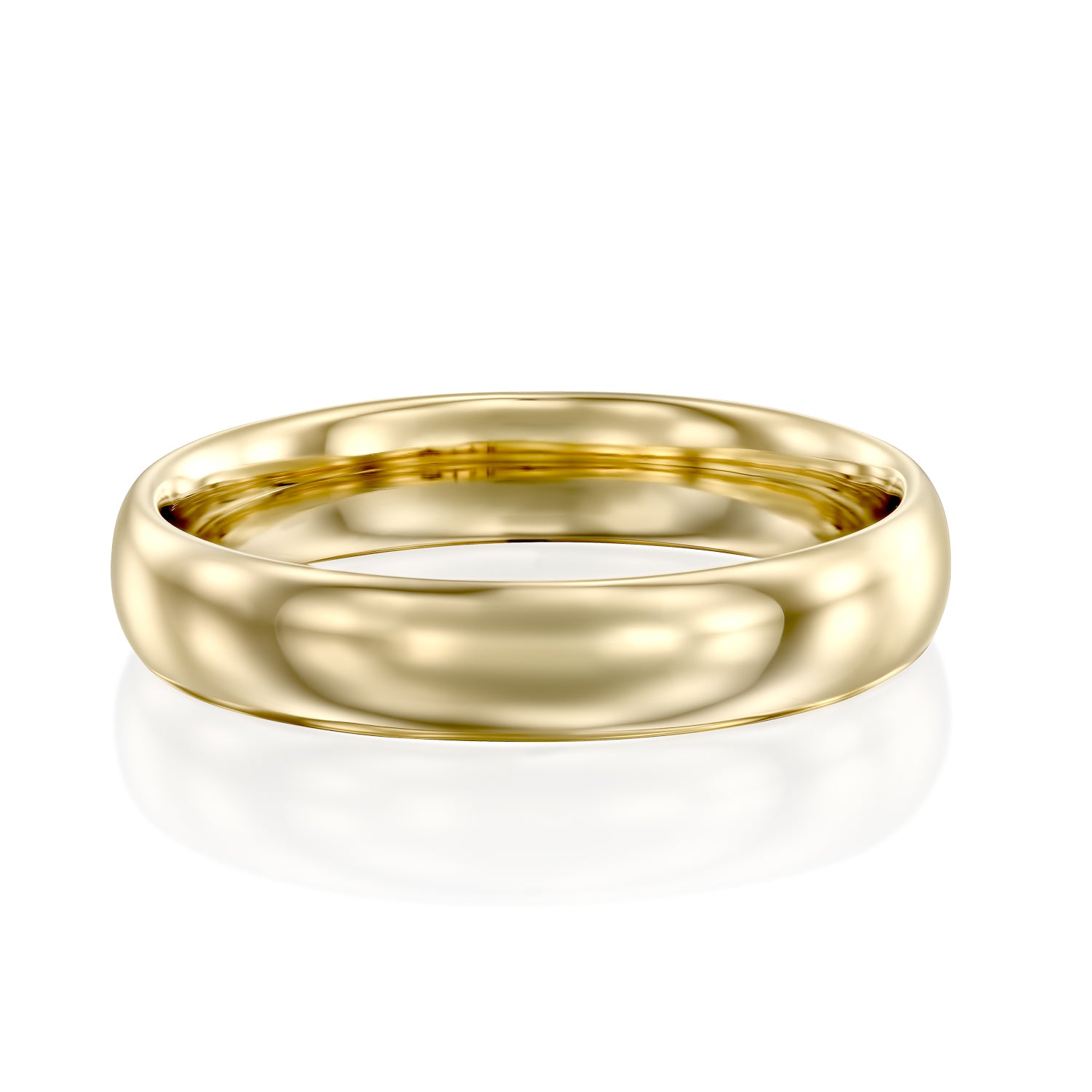 Jessie Gold Wedding Band - 4mm