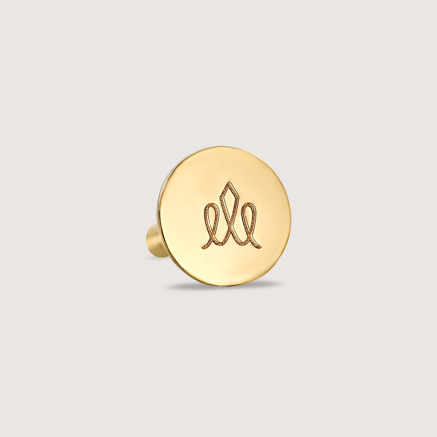 Mini Grace Piercing Earring With White Diamonds