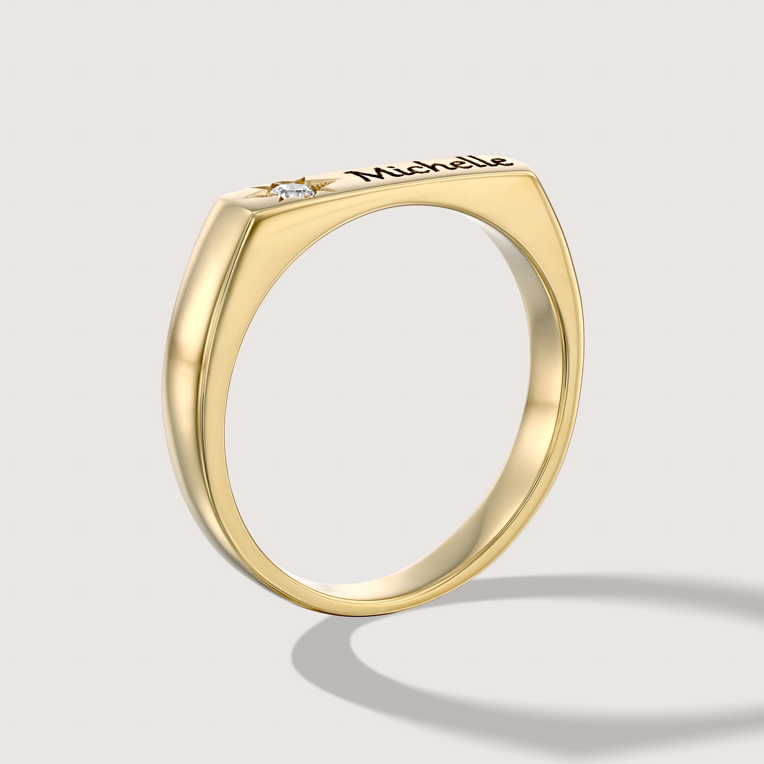 Charlotte White Diamond & Engraving