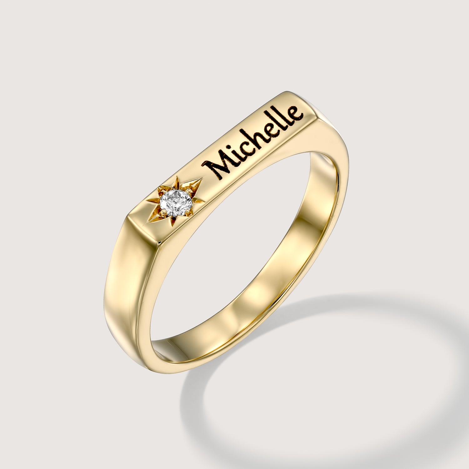Charlotte White Diamond & Engraving