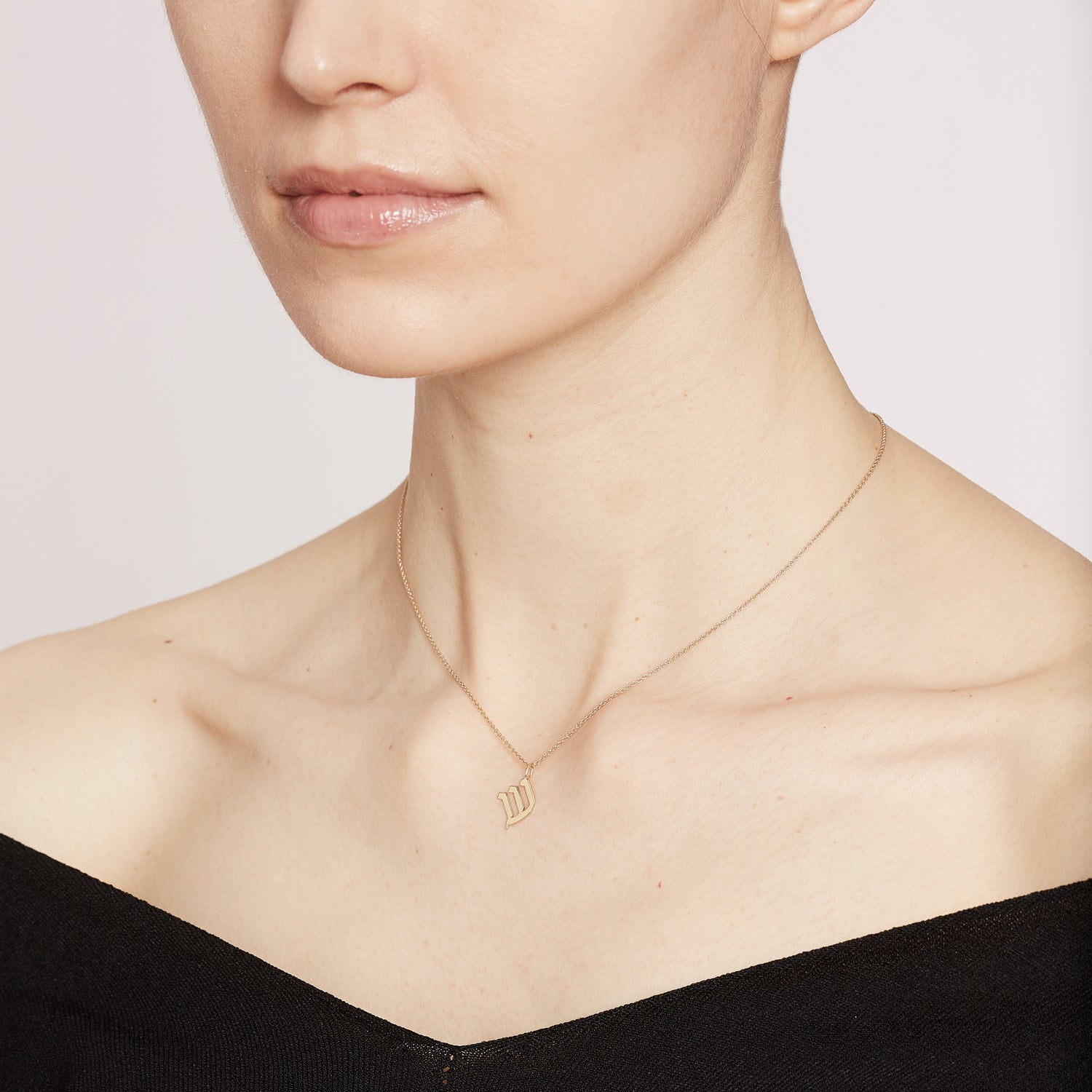 Aleph Bet Necklace HOTCROWN