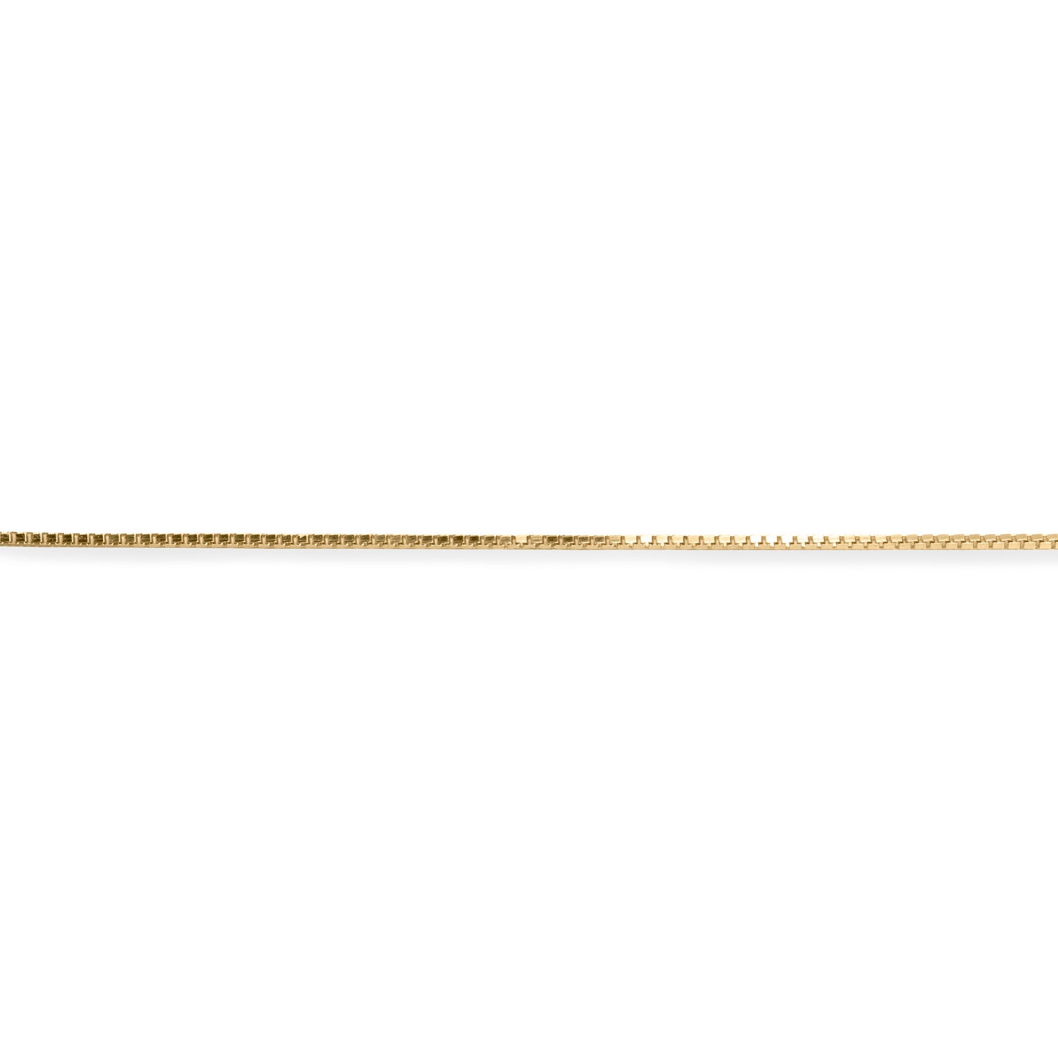 Box Chain Gold Necklace