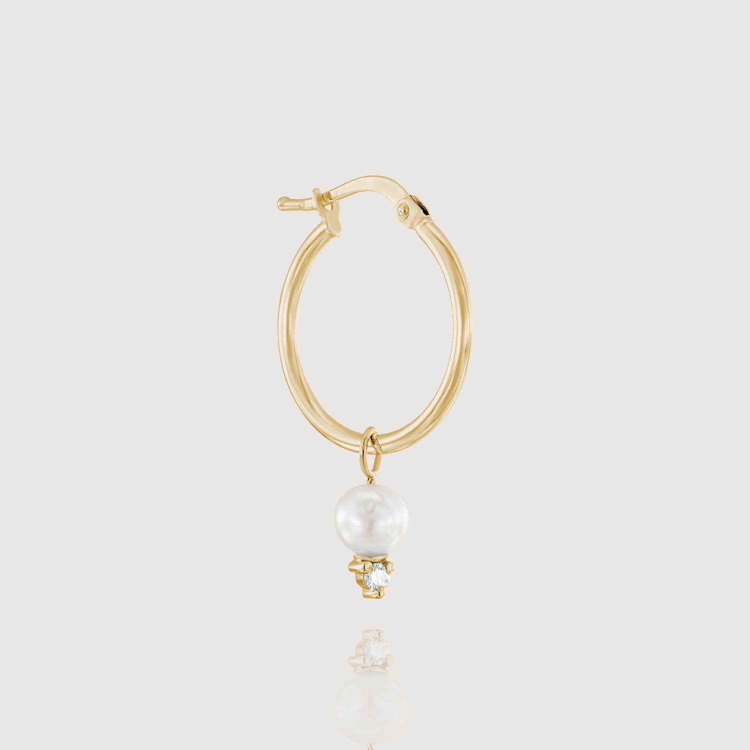 Hoop Scarlett Gold Earring