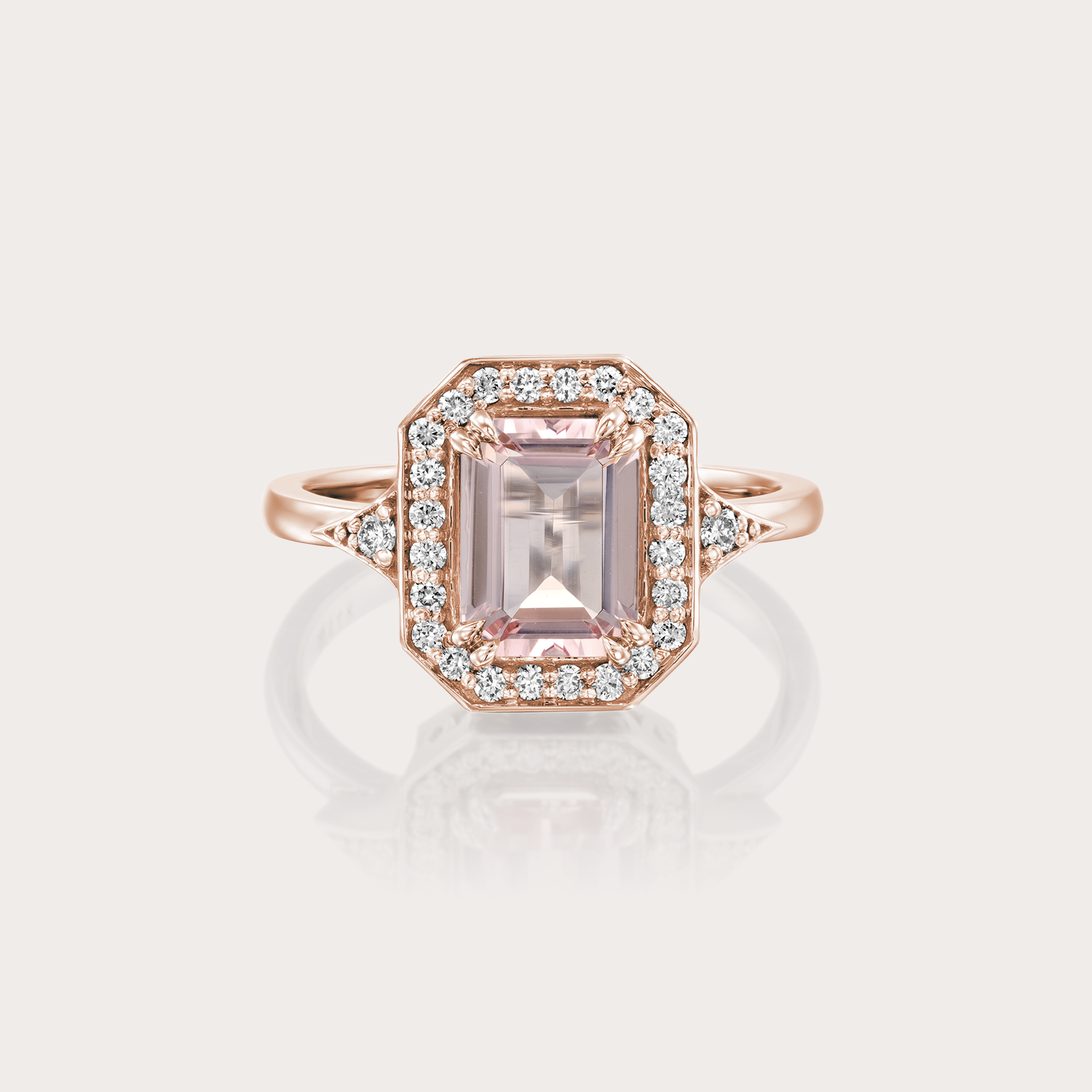 Katerina Ring With Morganite