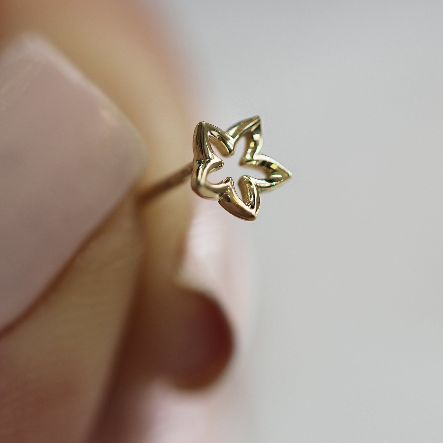 Lily Flower Earring