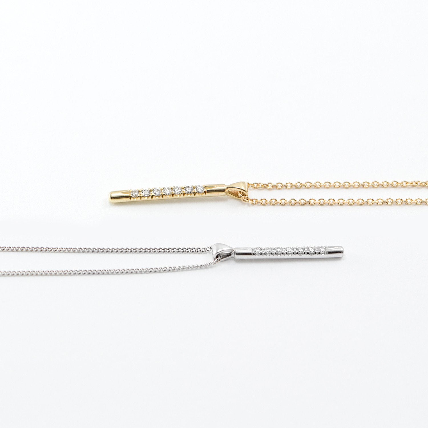 Claire Necklace white Diamonds