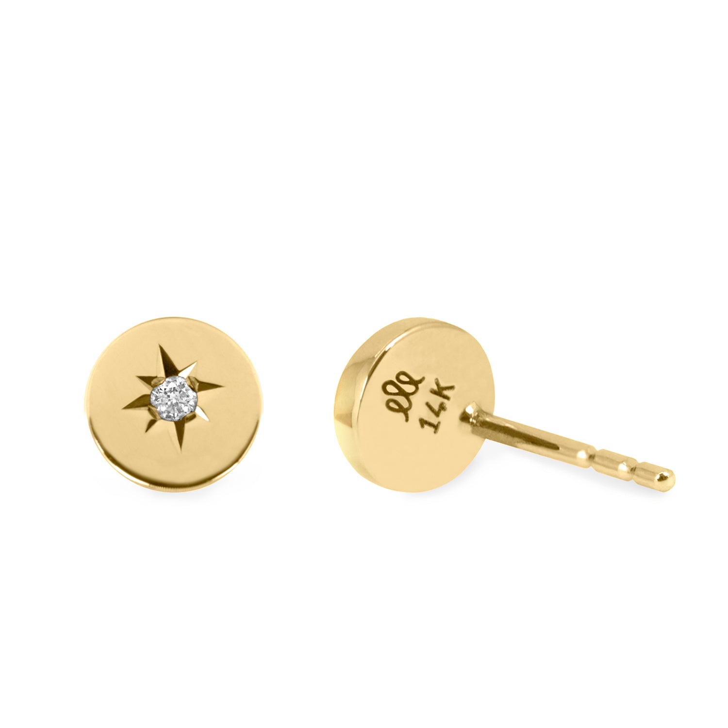 ILU Earring White Diamonds