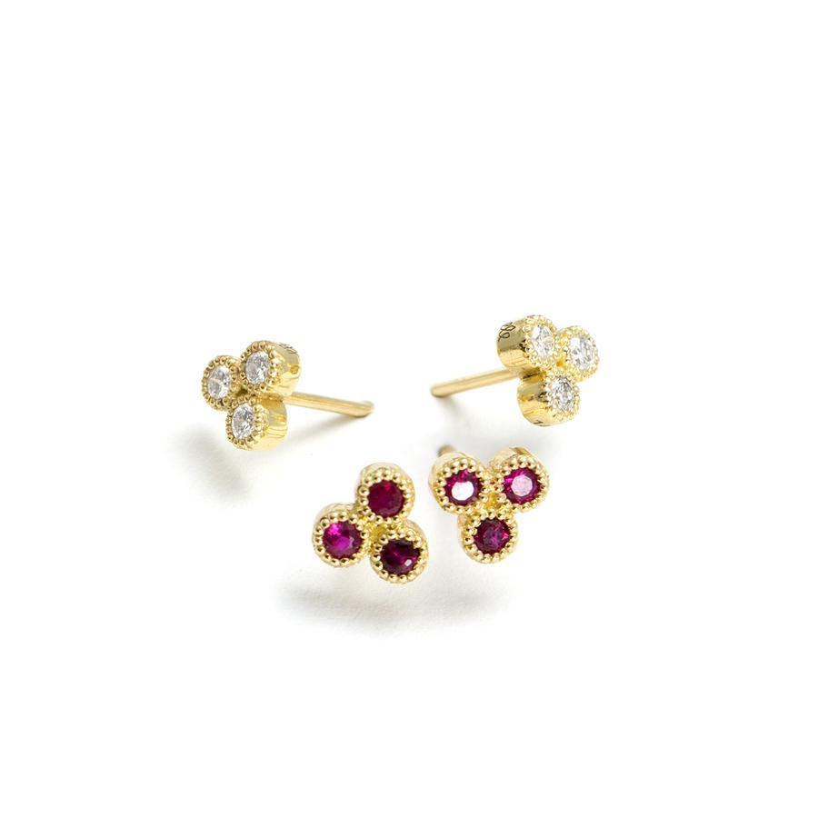 Henrietta Ruby Earring