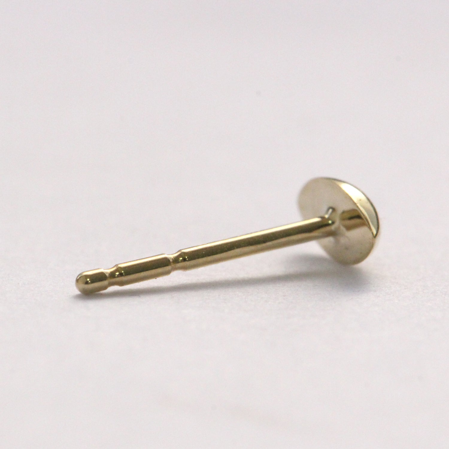 gold delicate earring holly