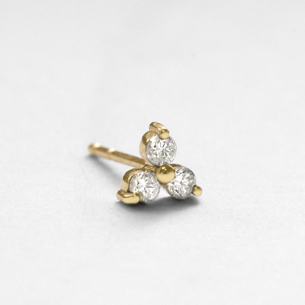 Grace Earring With White Diamonds