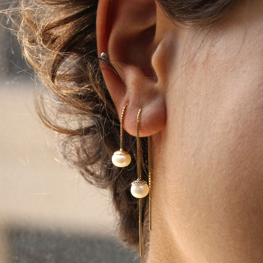 Bella Earring With Pearls