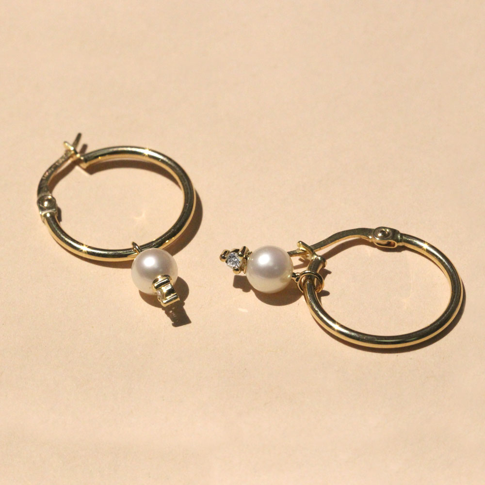 Hoop Scarlett Gold Earring