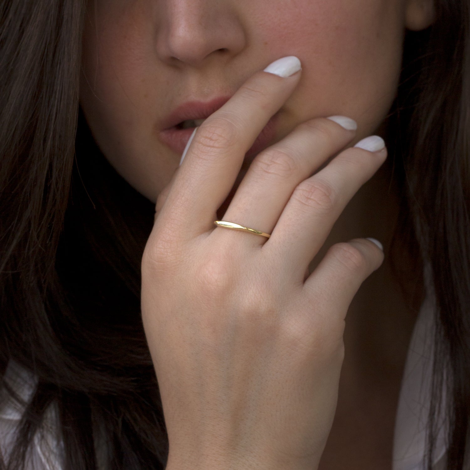 basic gold ring HOTCROWN