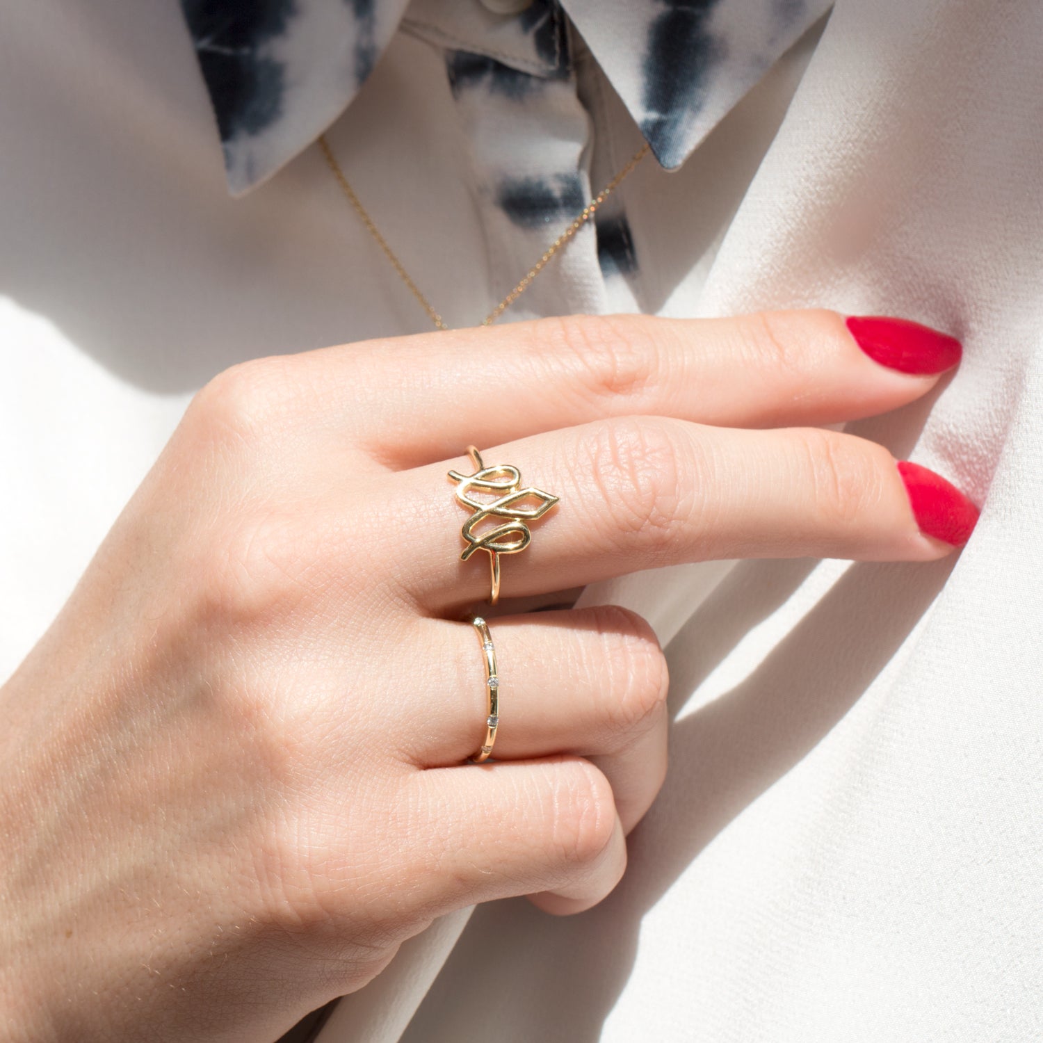 crown gold ring logo