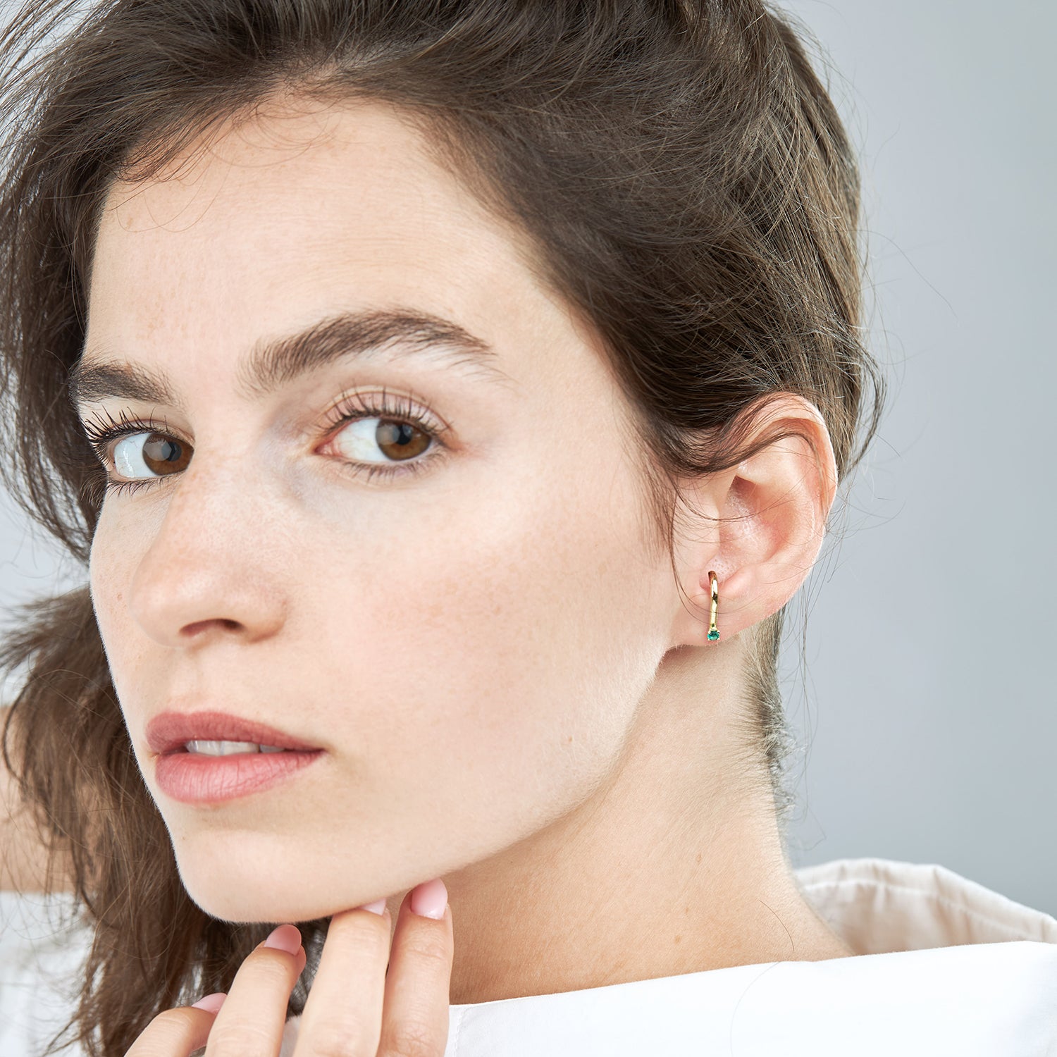 Earring 14 - Emerald
